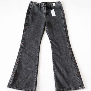 Judy Blue NWT Western Bootcut High Waist Tummy Control Size 13/31 Gray Wash